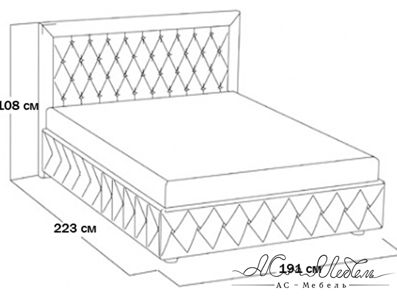 Кровать ACM-K.021